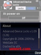 game pic for Advanced Device Locks S60 3rd  S60 5th